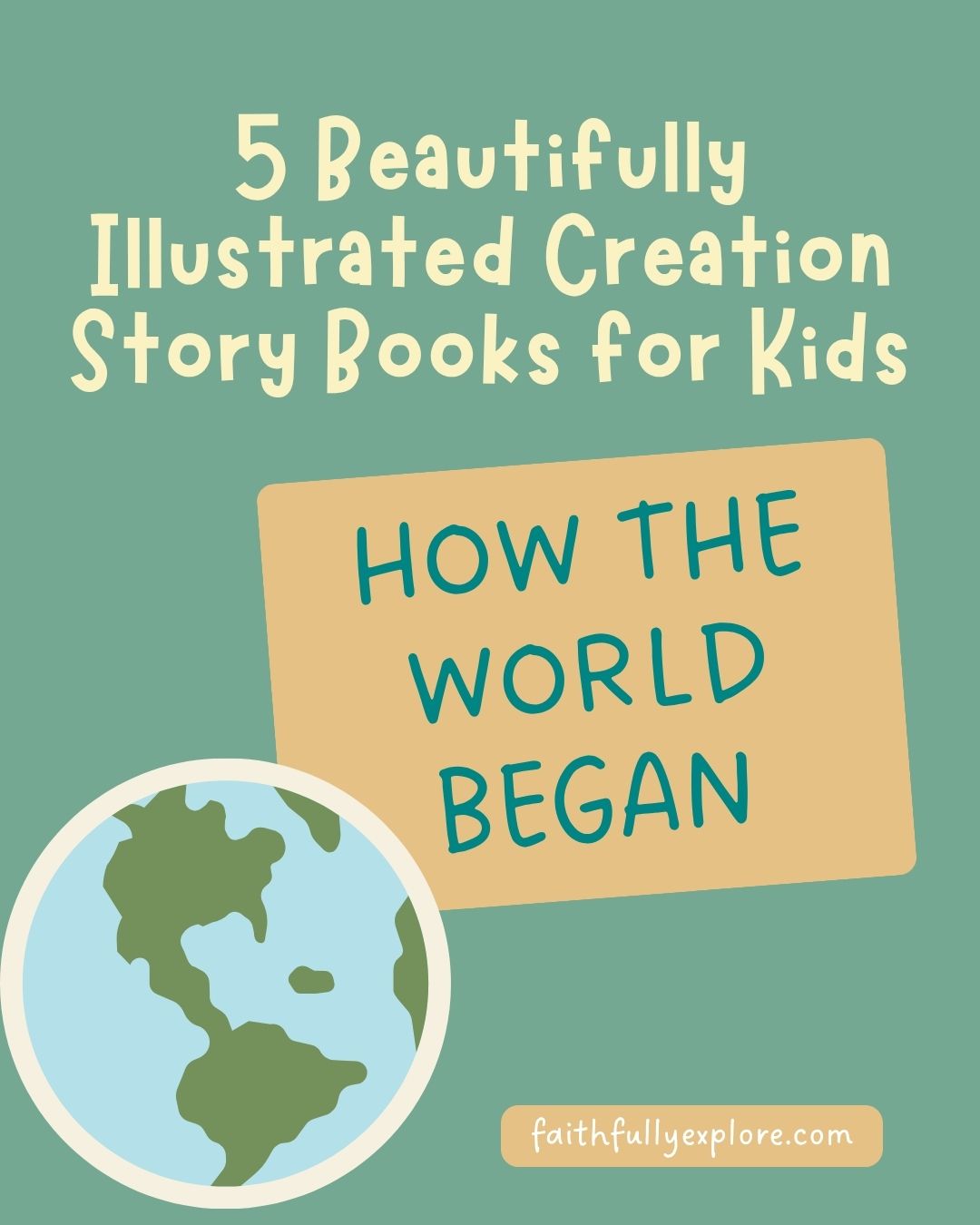 5 Beautifully Illustrated Creation Story Books for Kids